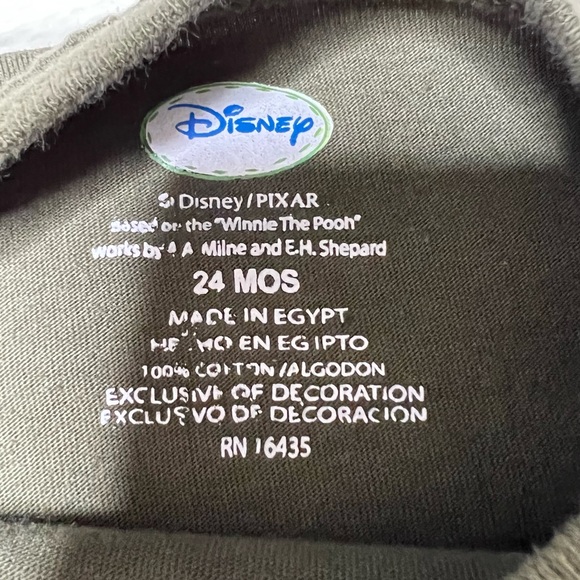 Disney & Garanimals Mickey Mouse Pluto T-Shirt Camo Cargo Pants Set Boy’s 24 Mth - Picture 6 of 8